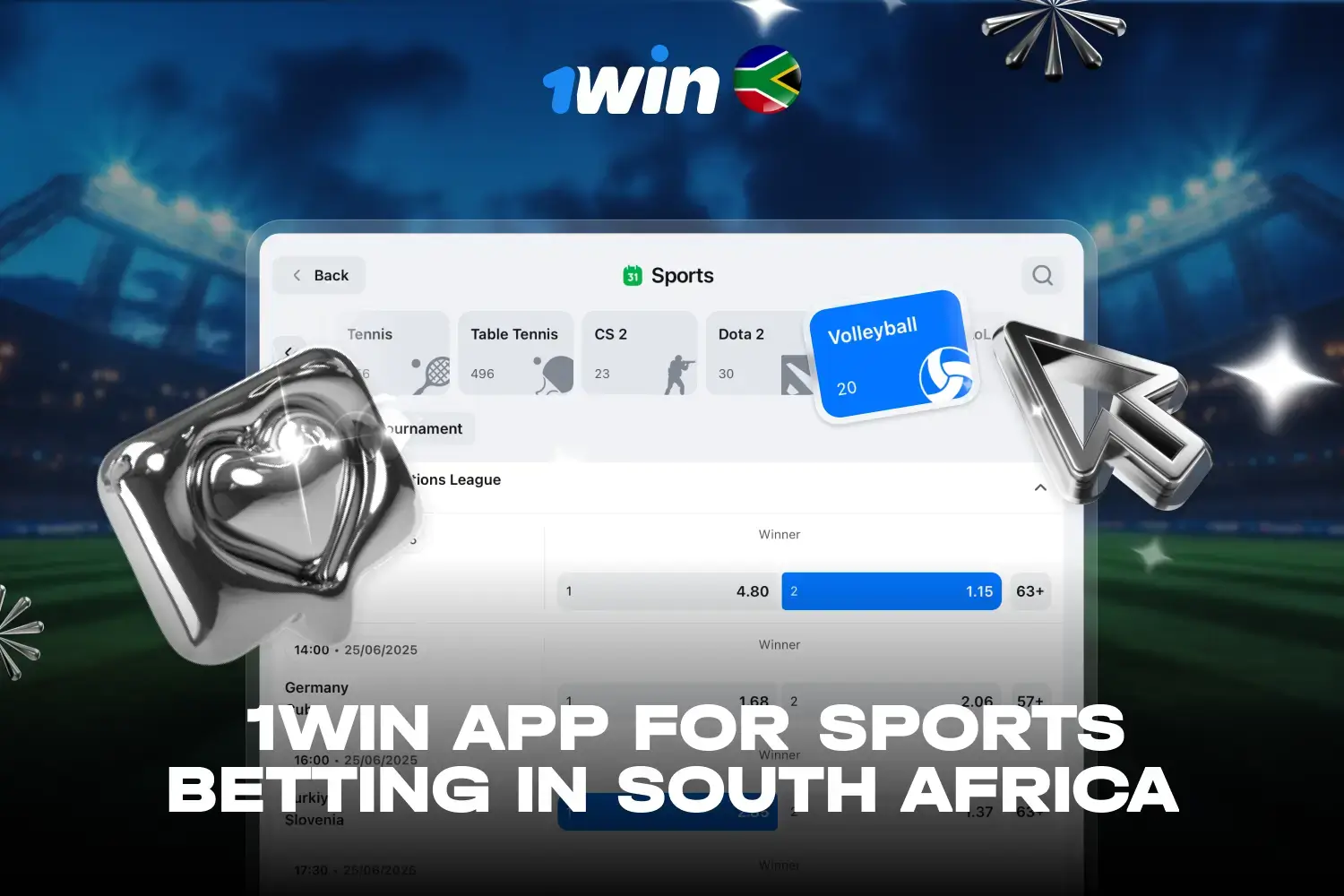 1win App: Download in South Africa for Android & iOS Today