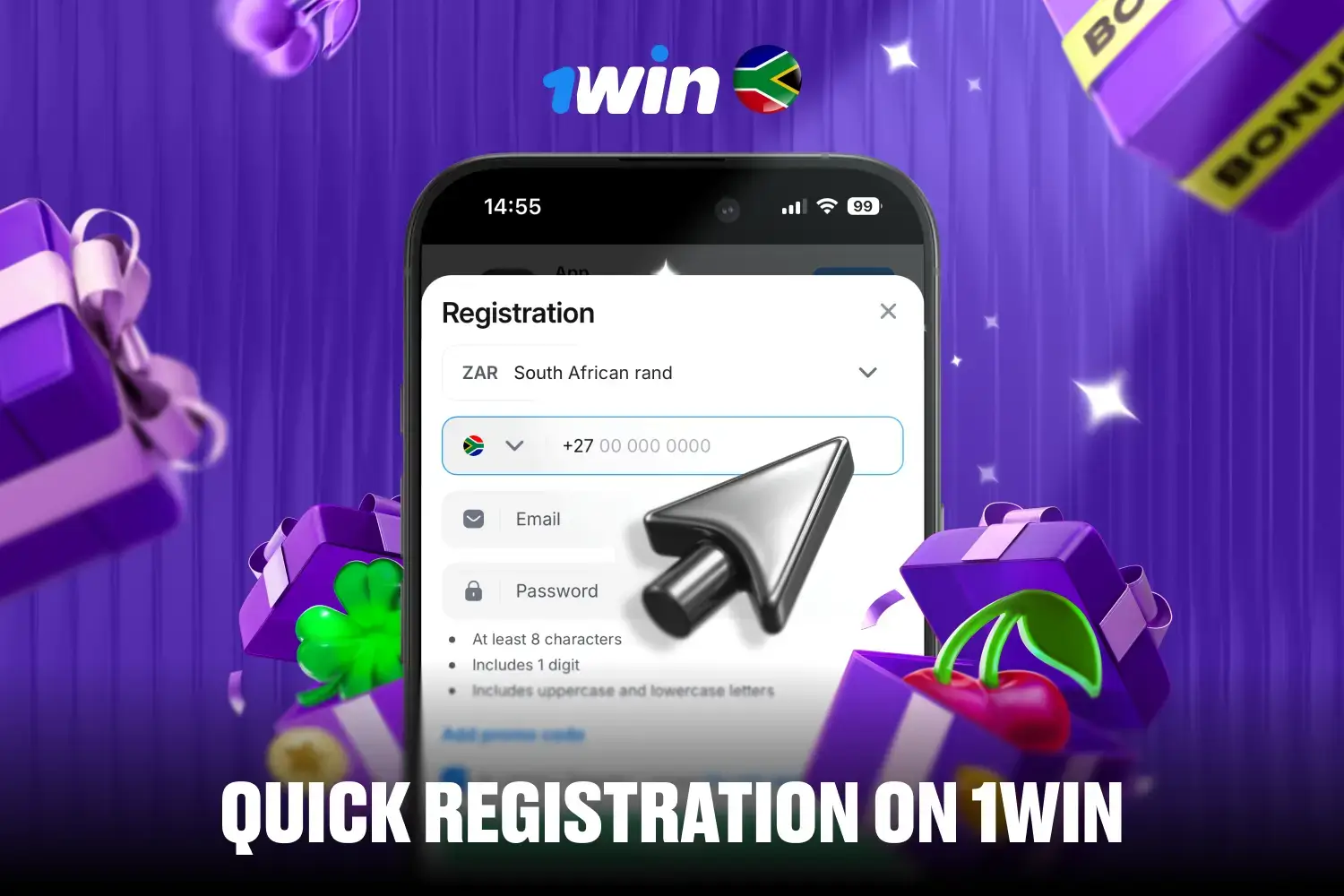 1win registration